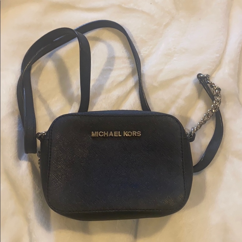 MK small black crossbody